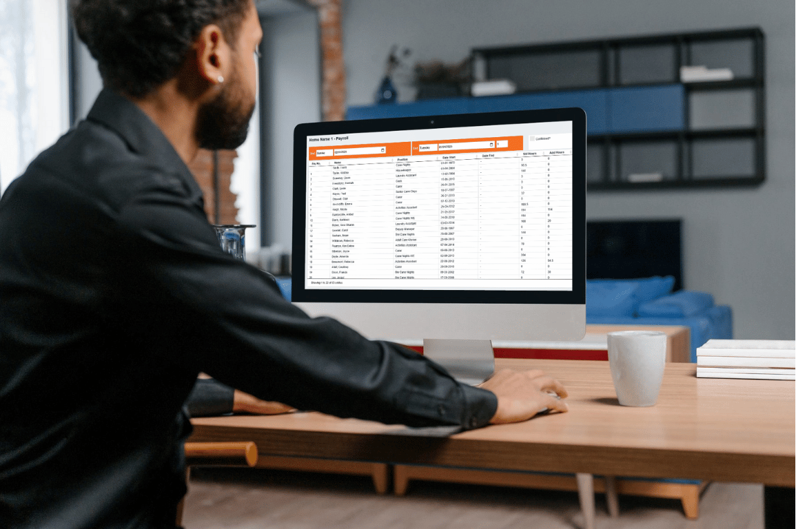 Care home staff management software with payroll automation – integrate with SAGE, XERO, and BrightPay for accurate workforce payments